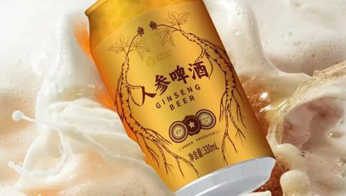 安然人参啤酒获外观设计